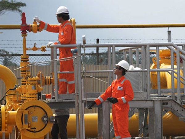 Image Gas Distribution with Network ORF and OTS Lampung